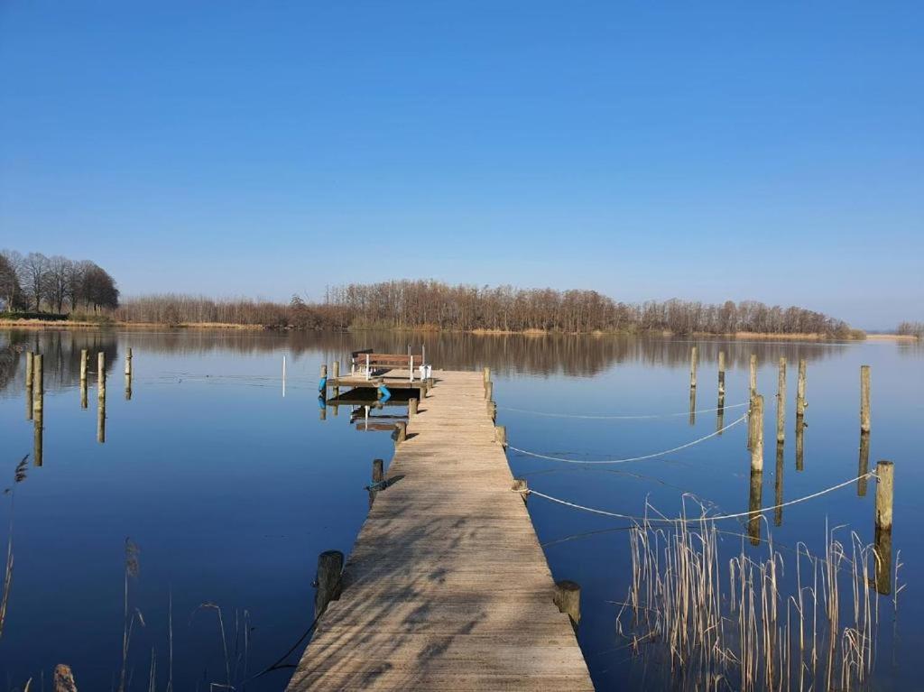 Fewo In Bosau Am Ploener See Mit Eigenem Bootssteg App 12 Bagian luar foto