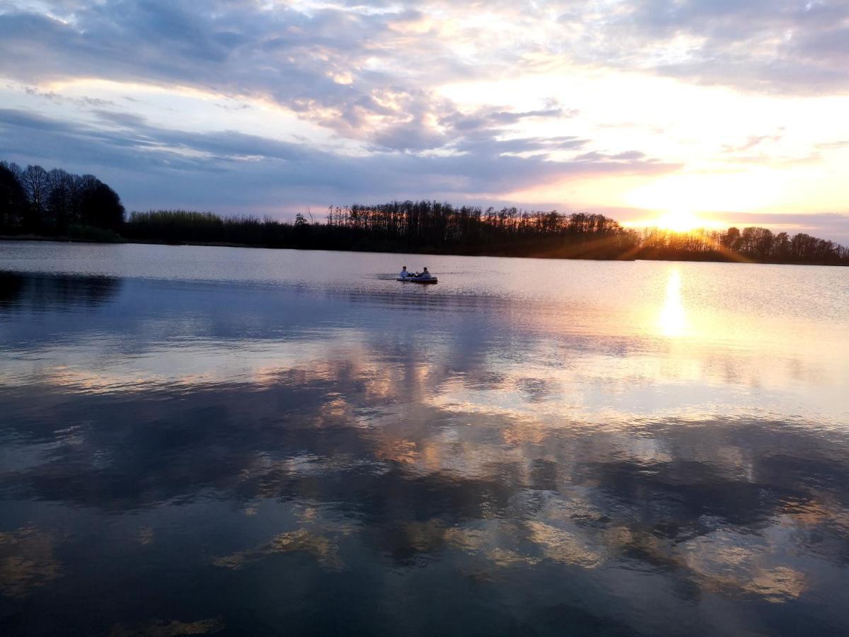 Fewo In Bosau Am Ploener See Mit Eigenem Bootssteg App 12 Bagian luar foto